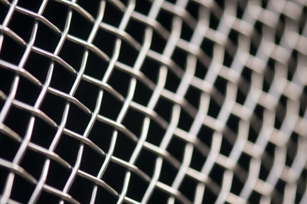 Crimped aluminum mesh sheet