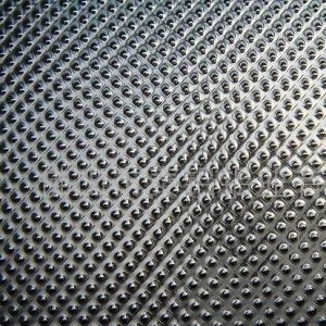 Hemispherical pattern aluminum plate