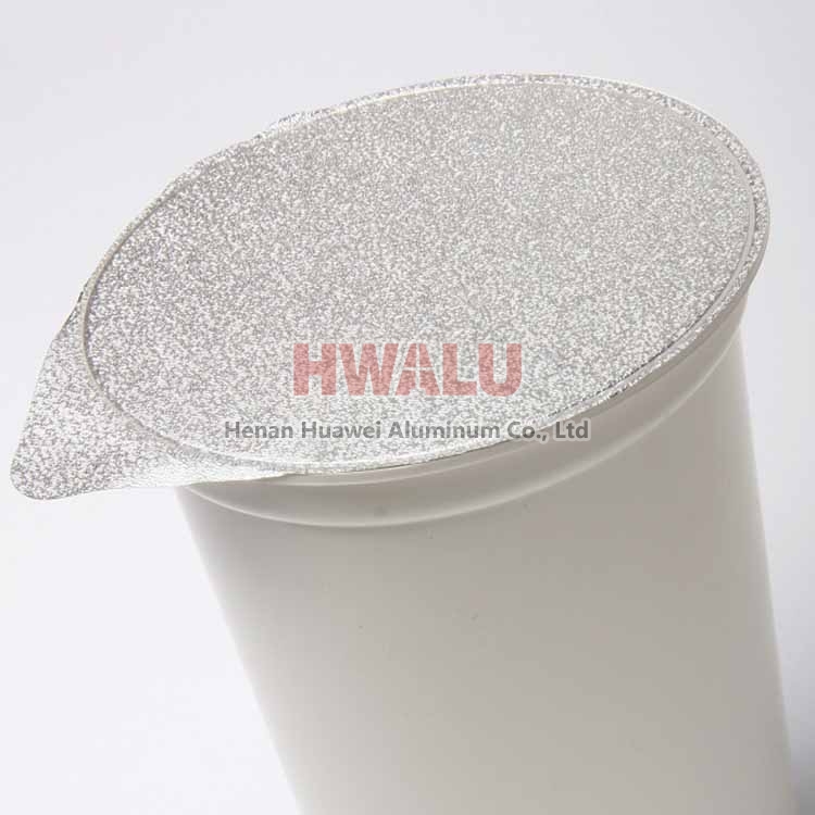 embossing aluminum foil lids