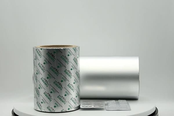 Aluminum foil for pharmaceutical packaging