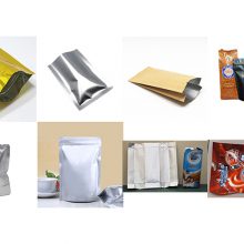 emballage de sacs en papier d'aluminium