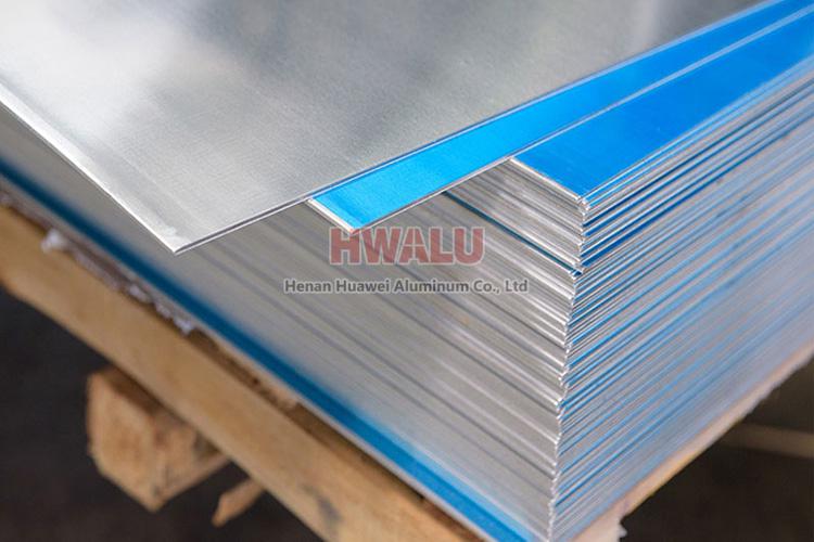 Aluminium plaatplaat metaal