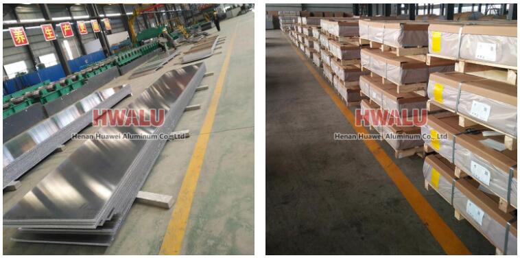 Custom size aluminum sheet plate