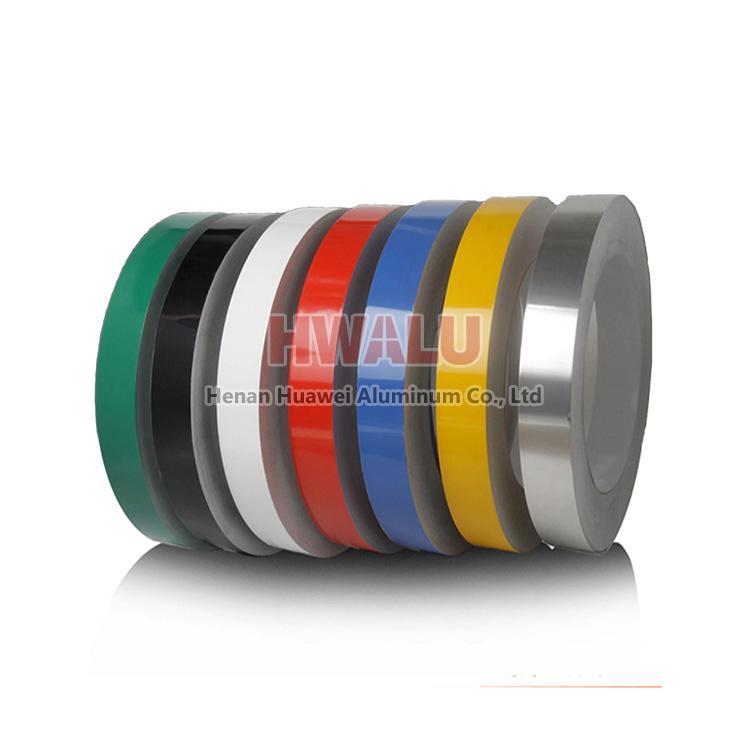 aluminum colored strip