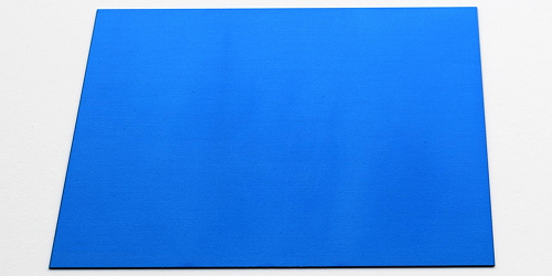 blue coated aluminum sheet