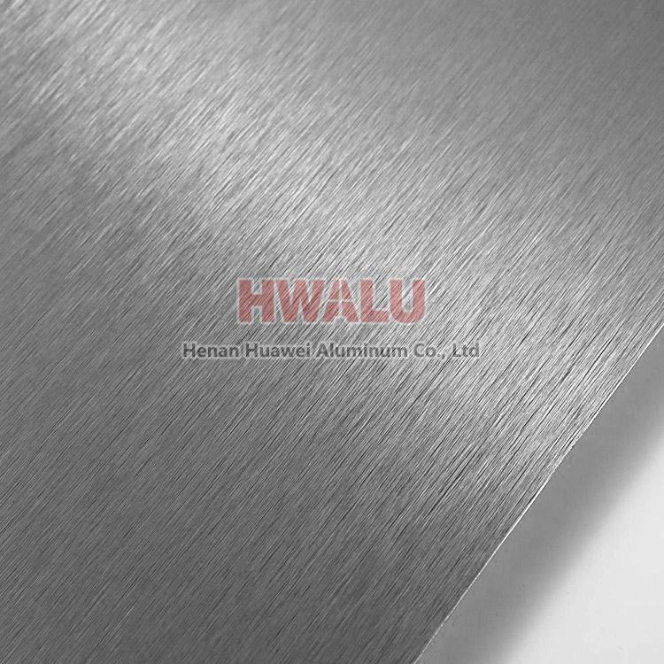 brushed aluminum sheet