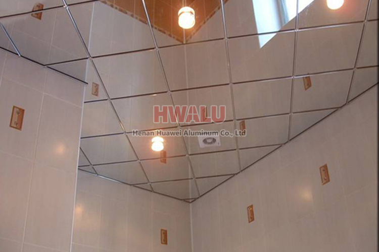 aluminum mirror ceiling