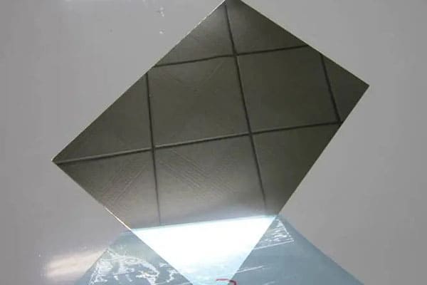 Mirror aluminum plate