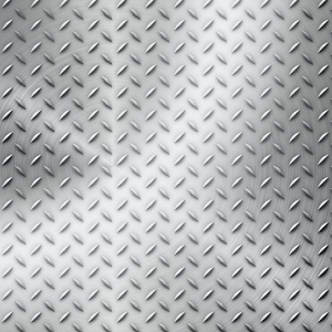 Rhombus aluminum plate